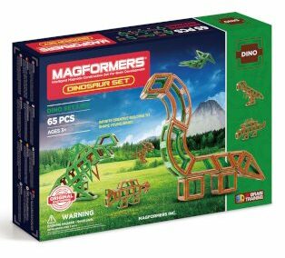 Magformers – Dinosaur set 65 pièces