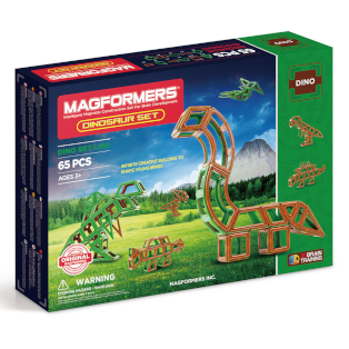 Magformers – Dinosaur set 65 pièces
